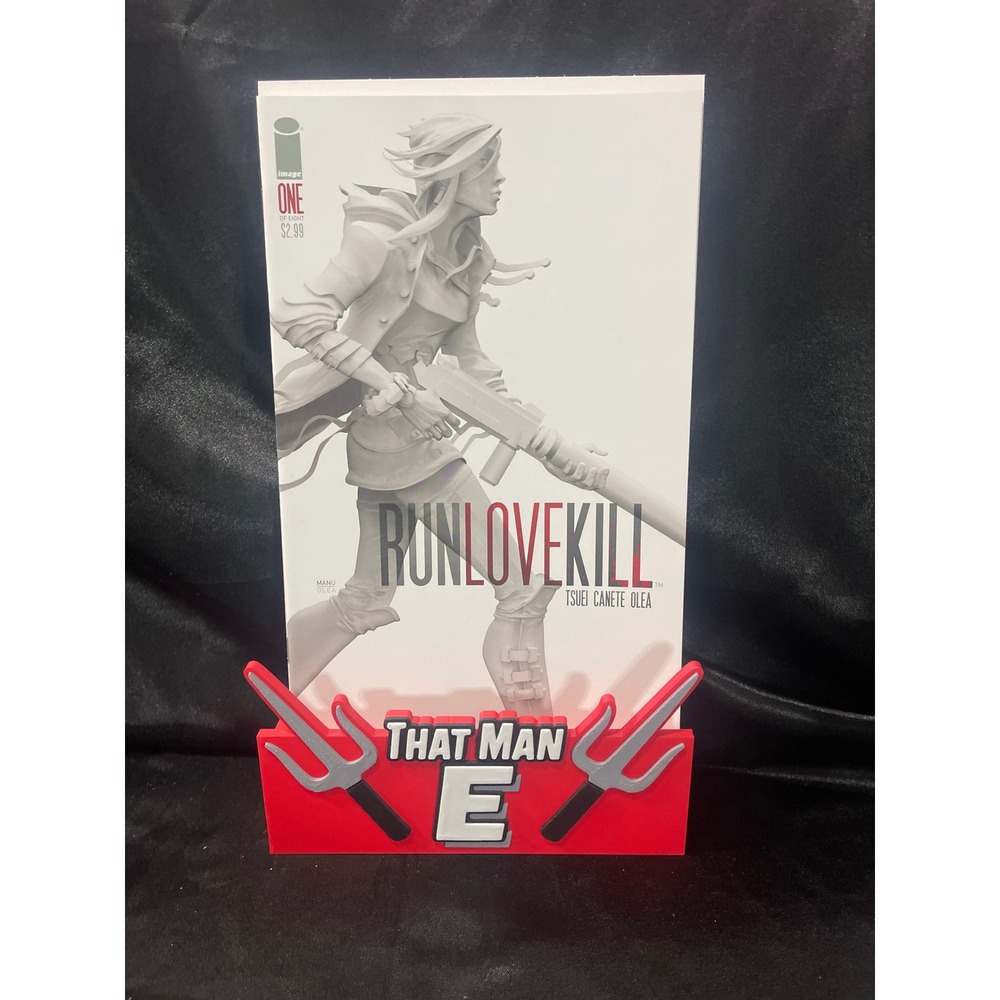 RunLoveKill 1 Image Comics‎ 2015 Jon Tsuei Eric Canete Sci-Fi First Print